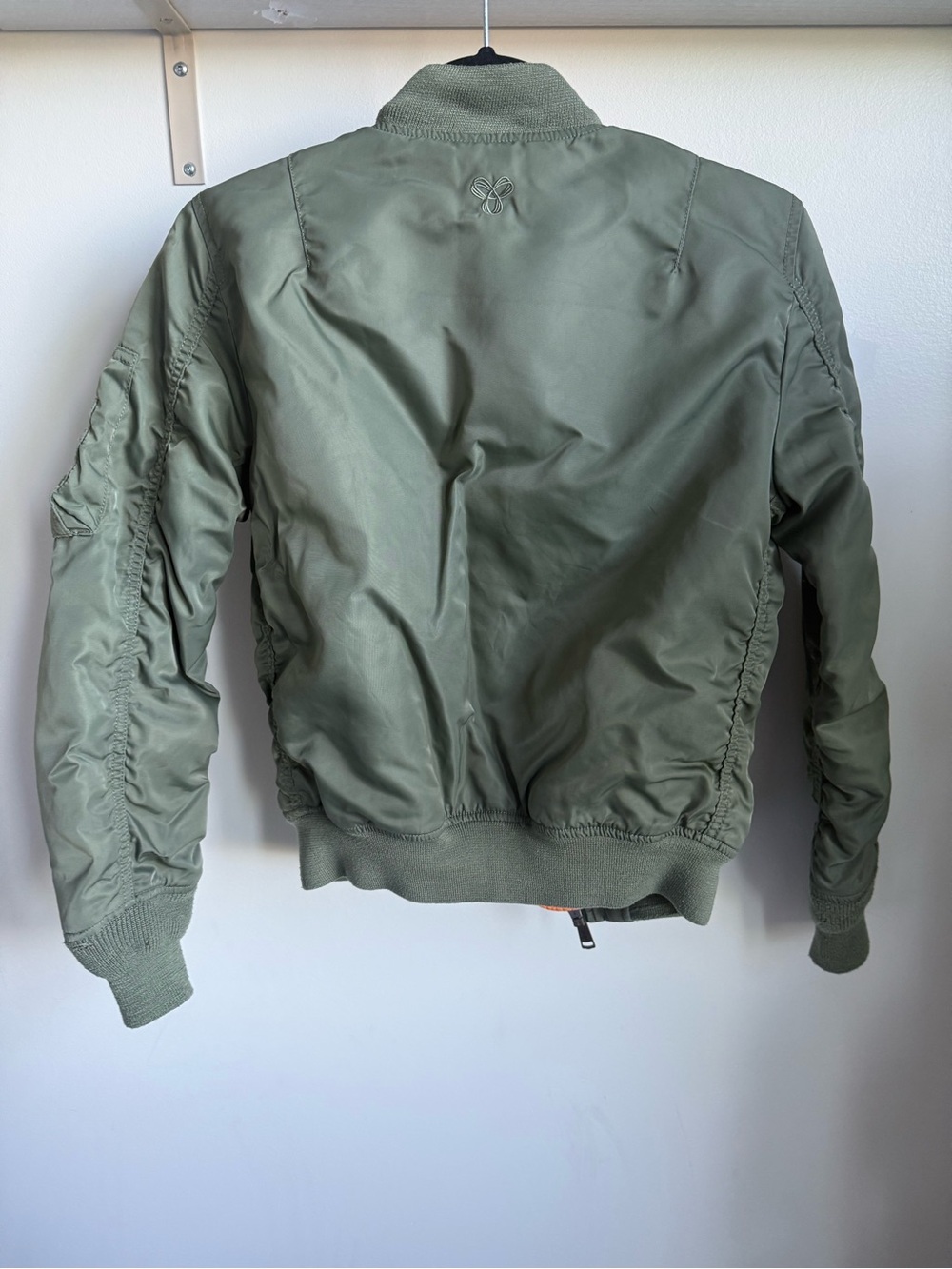 TNA Olive Bomber Jacket - Picture 6 of 9